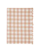 Blush Gingham Tablecloth