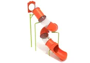 13 Foot Spiral Tube Slide Slide and Mounts Only