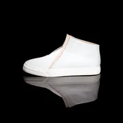 K8 / CHALK / UNISEX LEATHER SNEAKER
