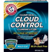 Arm & Hammer Clump & Seal Cloud Control Clumping Multi-Cat Cat Litter