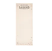 Don't Be A Lady Skinny Notepad — Modern Vintage