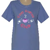 Cozy Coffee Club Short Sleeve Scoop Neck