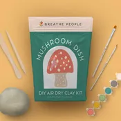 DIY Air Dry Clay Kit- Mushroom Dish – BRECLAMUS0709-2500