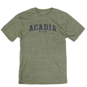 Acadia Soft Ink Incorporated Font Tee