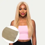16" Warm Honey Blonde Seamless Clip-ins (140g)