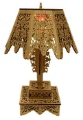 Classical Fretwork Lamp Plan