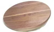 12 Inch Cherry Wood Lazy Susan | Handmade Rotating Serving Tray