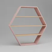The Hexa-Chic Display Shelf