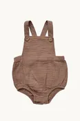 Avery Muslin Romper - Macadamia or White