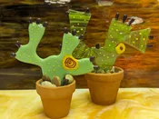 Fused Glass Cactus