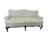 Chippendale Style Camel BAck Sofa