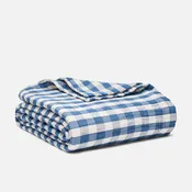 Breezeweave Cotton Gingham Bed Blanket - Last Call