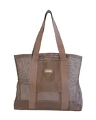 Beach Hauler™ - Mini Mesh Beach Bag – Espresso