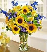 SUNFLOWER BLUE