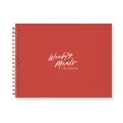 Red Script Weekly Meals Meal Planner