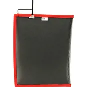 12”x18” Double Net Black Flag