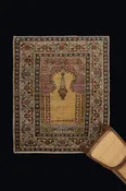 Bandirma* Carpet from the 1920s-1930s (4' 5" x 5'5")