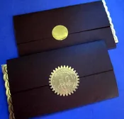 Chocolate Factory Embossed Seals (set of 20)