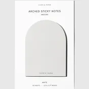 Arched Sticky Notes - Angora