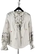 Alemais Size 0 White multi Shirt