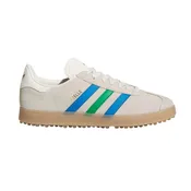 Adidas Men's Gazelle Golf Shoes - JI4165 - Chalk White/Green/Blue Bird
