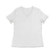 100% Cotton Relaxed Fit V-Neck