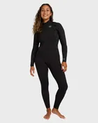 4/3mm Absolute Core Chest Zip Full Wetsuit - Black
