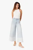 Addie Cuffed Gaucho Jeans