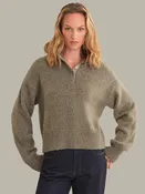 525 America Boxy Snap Front Henley