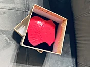 JOHN GALLIANO NEON PINK PENDANT (pin)