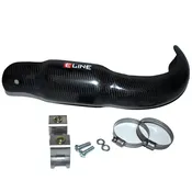 Carbon Fiber Heat Shield | FMF Powerbomb | YPB250F | E Line