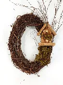 Birdhouse Wreaths 12″