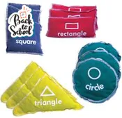 SHAPES BEAN BAGS CANVAS SET
