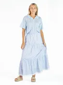 0126-SKRT-TIER-MAXI-SCFL Simply Southern Tiered Maxi Skirt SCFL 0
