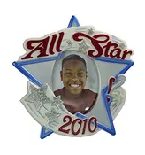 1 X All Star Kid Frame 2010 Hallmark Ornament