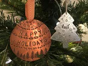 Holiday Ornament Workshop Dec 22nd 2025 @ Eastworks!
