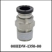 1/8 NPT-M to 6mm Union, One-Touch