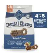 Blue Buffalo Dental Chews for 5-Lb to 20-Lb Dogs, 28-Ct