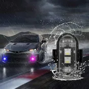 Wireless LED Strobe Lights with Remote Control for Bike, Drone & Motorcycle