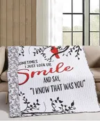 SMILE CARDINAL BLANKET