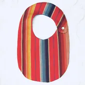 Serape Bib - Red