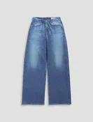Adria Off-Duty Denim Sweatpant