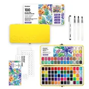 100 All-In-One Premium Watercolor Set
