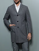 Arnold Coat Light Gray