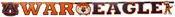 Auburn University – Banner “War Eagle”