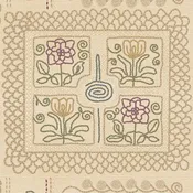 108" Crewel Patchwork