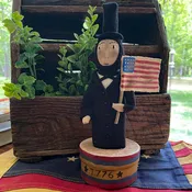 Abe Lincoln on 1776 Box