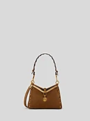BORSA VELA PICCOLA IN SUEDE CON INFILATURE