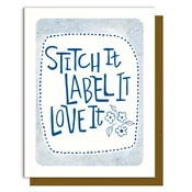 Stitch It - Greeting Card