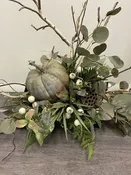 Fall Greens Center Piece — Jil's Flower Haus